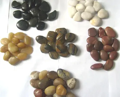Pebble Stones, river pebble stone ,natural pebble stone, white pebble color