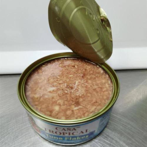 塩水でカサトロピカル缶詰マグロフレーク