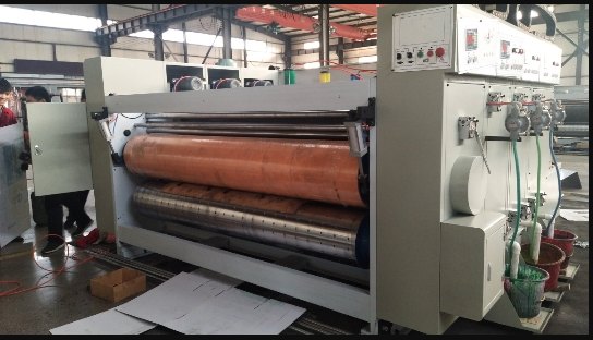 four color printing slotter carton box making machine