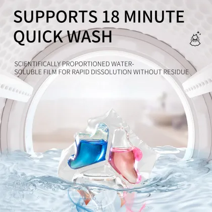 Wholesale Laundry Pods: Blue Wind Chime BIO Enzyme Detergent - 40 Count