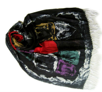 2016 new season 100% VISCOSE fashion and colorful lady scarf