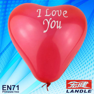 wholesalespecial shape heart shape latex balloon