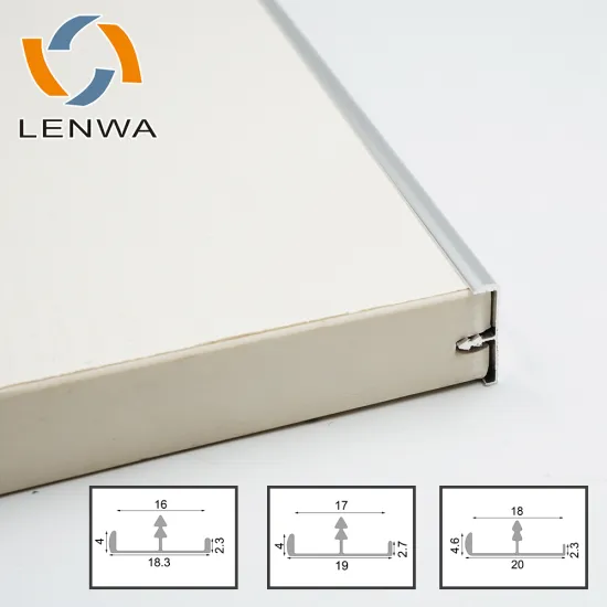 LENWA Aluminum Extruded Profile Factory - Aluminum Table Edging Trim for Panel Protection