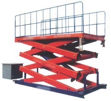 Sjg 0.9 900 Kg Hydraulic Lifting Elevating Work Platform
