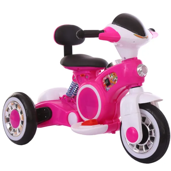 Three-Wheel Electric Kids Motor Bike and Tricycle with Flashing Wheels: The Perfect Ride for Your Little One