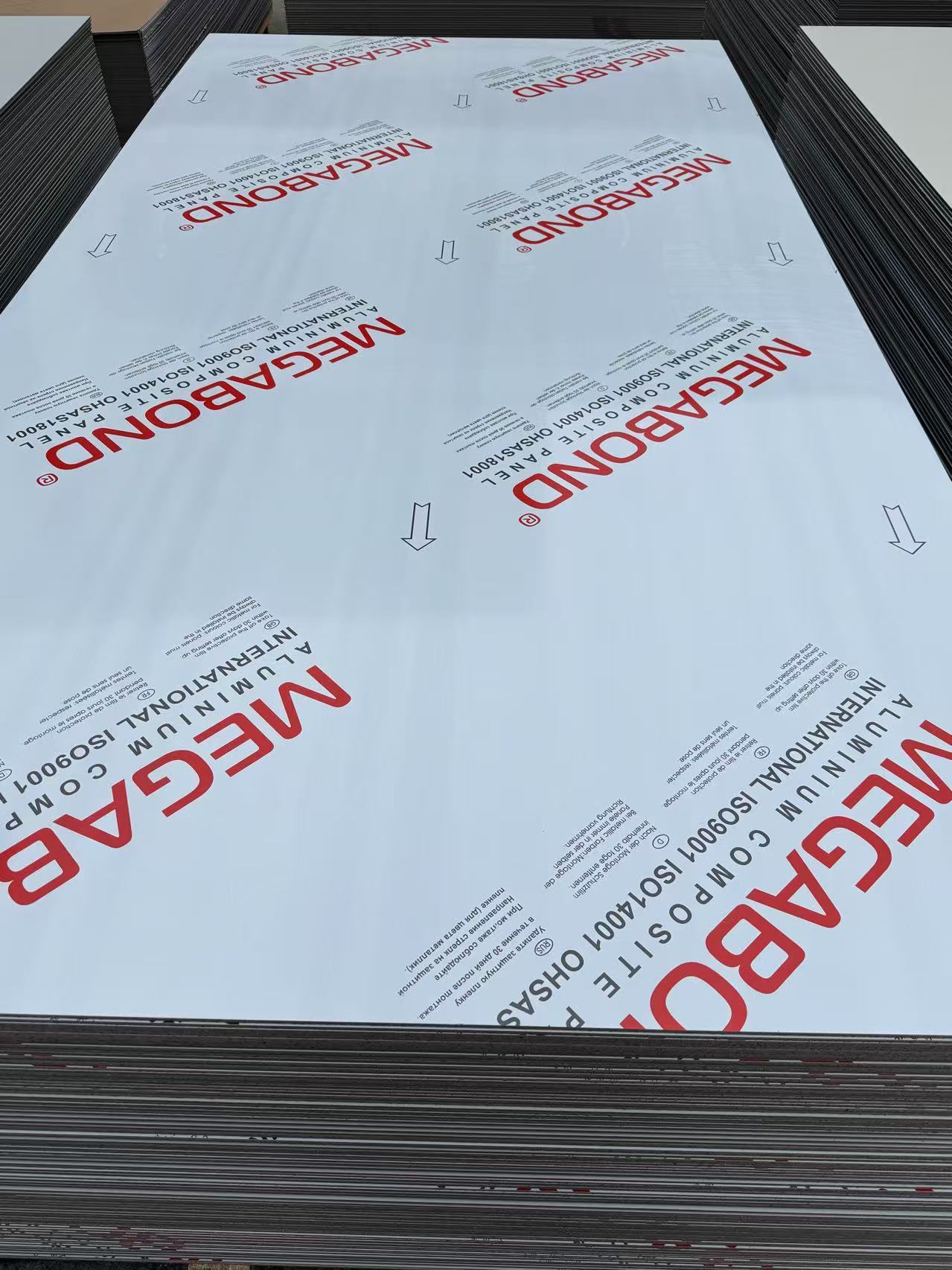 Panel de plástico de aluminio al aire libre ACM ACM