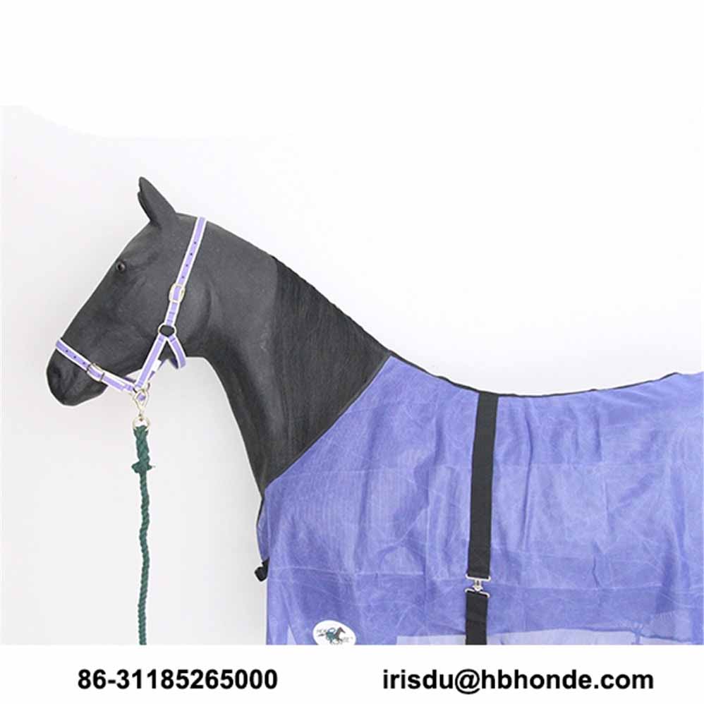 Purple Webbing Customized Size Horse Halter