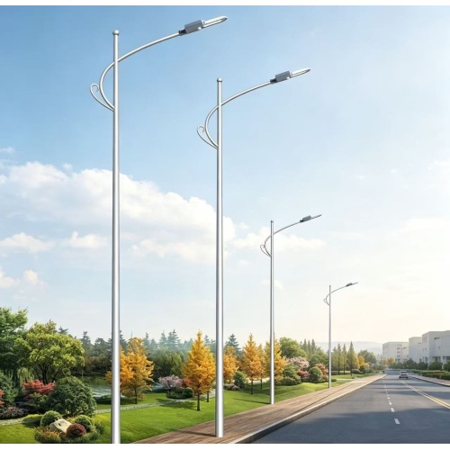 futuristic lamp post