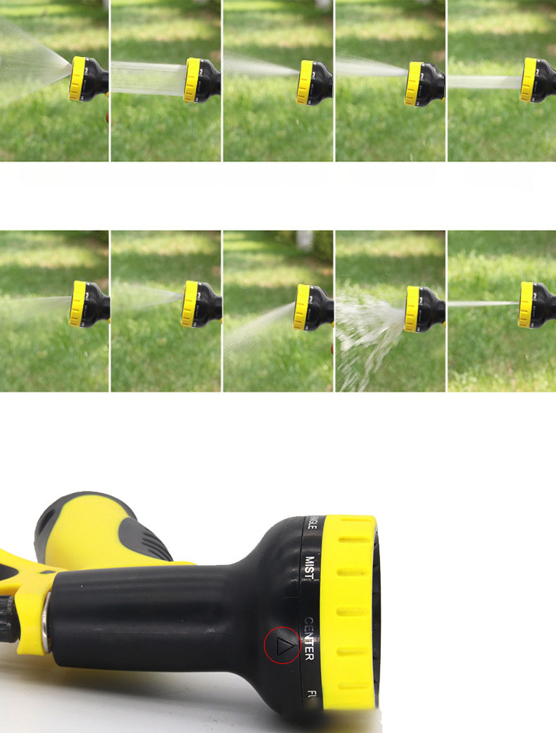 Functional car wash water gun for household use