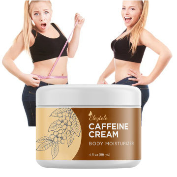 Etiqueta privada crema para adelgazar caliente: escultura corporal, celulitis, sudor, entrenamiento, vientre, trasero, patas de referencia, cafeína