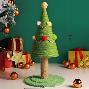 MOFESIPI Christmas Cat Climbing Tree Sisal Scratching Board