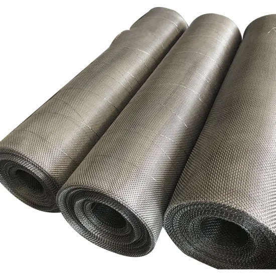 Fecral Fireproof 40-80 Micron Stainless Steel Filter Mesh Screen