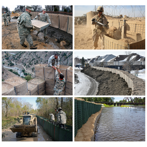 Mạ kẽm nhúng nóng Hesco Anti Blast Barrier