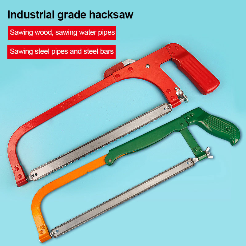 Household Metal Adjustable Thickening Cutting Hand Saw High Carbon Steel Saw Frame