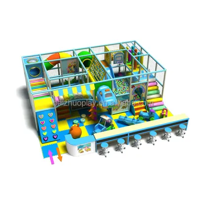 Indoor Soft Play Equipment Set for Children: Playland and Safety Focused Fun