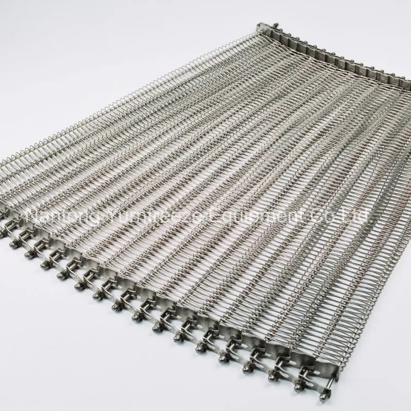 Stainless Steel 304 Spiral Wire Mesh Conveyor Belt