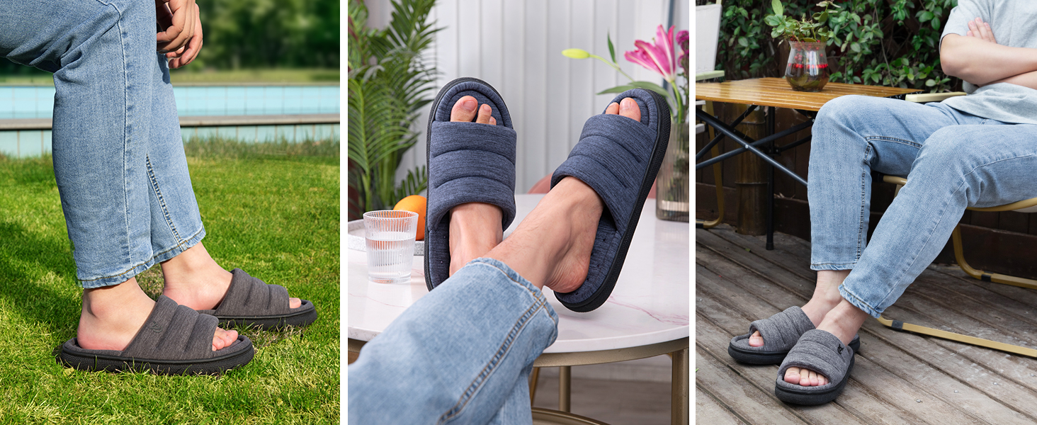 Soft Dwell · Leisurely Foot Relaxing Slippers