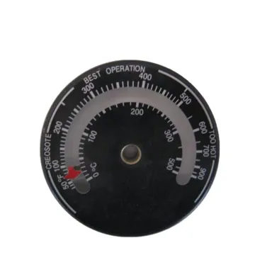 Magnetic Stove Thermometer Dial 63mm Stove Pipe Temperature Gauge