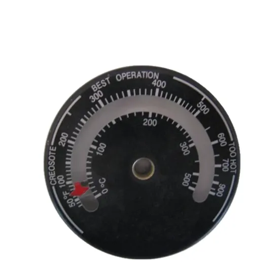 Magnetic Stove Thermometer Dial 63mm Stove Pipe Temperature Gauge