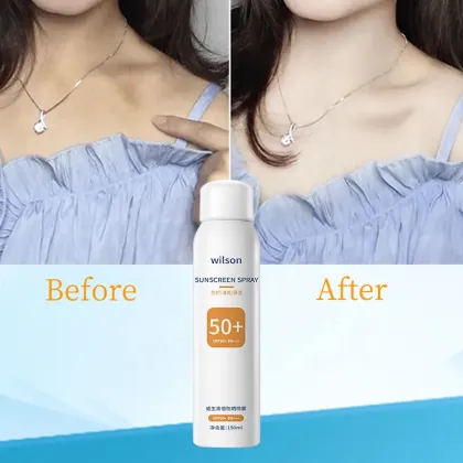 Australian Gold OEM Sunscreen SPF 50 Mineral Continuous Herbal Natural Extract Spray 200ml Bright Facial Sunscreen Mist