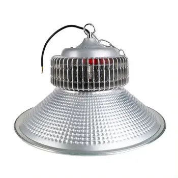 100W LED High Bay Light: Industrial Warehouse, Stadium, Fish Scale Design, and Garage Ceiling Lighting Solutions