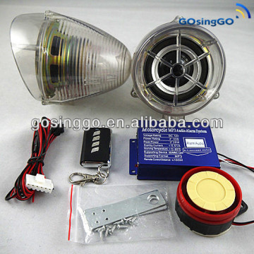 mp3 FM motorcycle alarm system