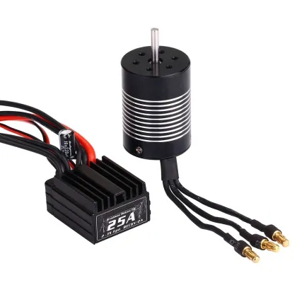1:18 2040 BLDC Motor 25A ESC RC Brushless Motor ESC Combo