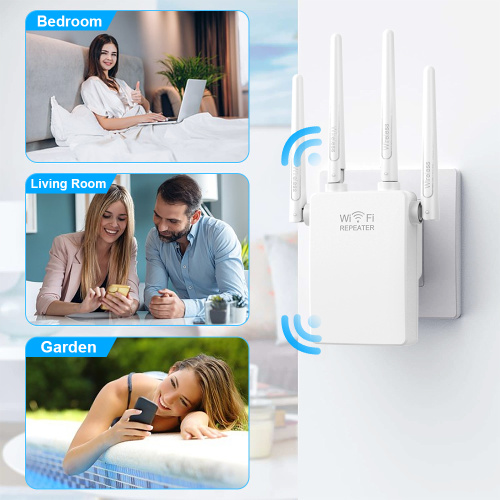 600Mbps Wireless Repeater Booster with 4 Antennas