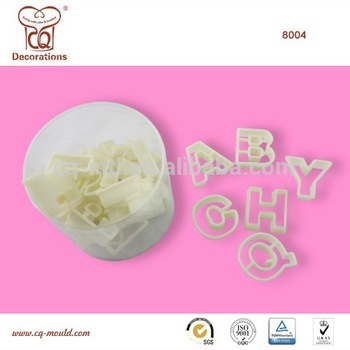 Cake Decorating Tool Alphabet Cookie cutter                        
                                                Quality Assured