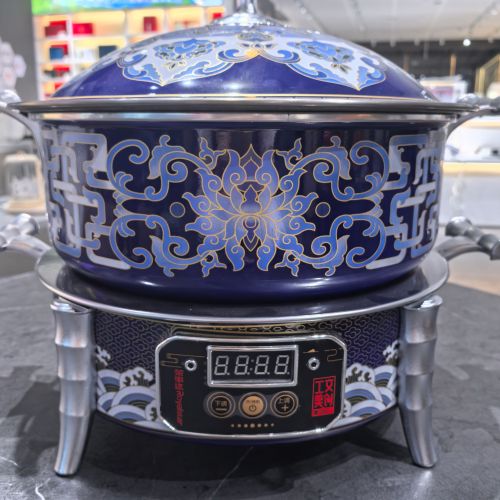 Тытан Cloisonné Электрычны гарачы гаршчок