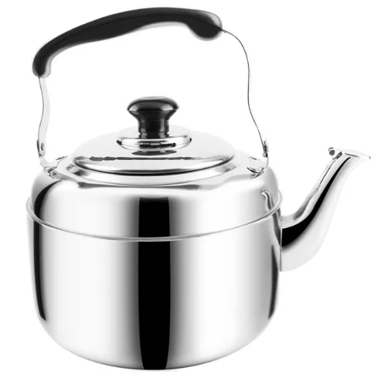 Stainless Steel Flat-bottomed Whistle Kettle