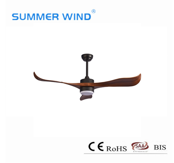 Modern Simple Design Abs Blades Led Ceiling Fan