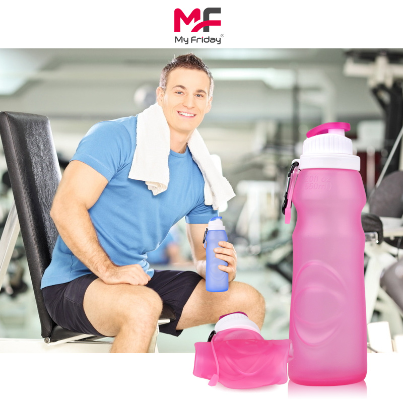 550ml collapsible water bottles