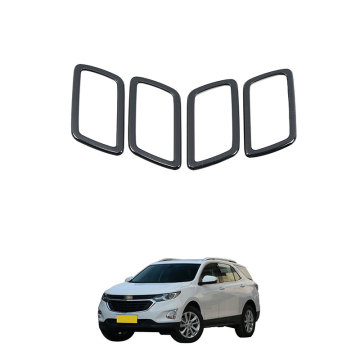 OEM Automotive Stainless Steel Interior Accessories for Chevrolet Chevy Door Panel Storage Box Trim Bright Ring