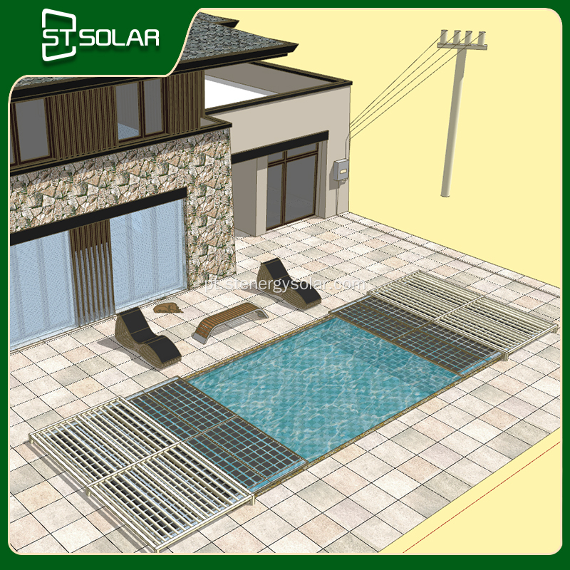 Sistema de geração de energia da piscina de 3kW