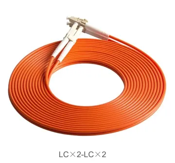 3 Meter LC Duplex Multimode Optical Fiber Patch Cord
