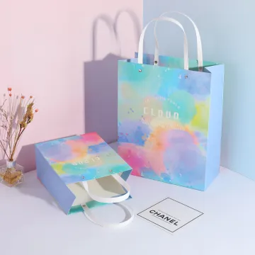 Colorful Custom Paper Bag Custom Luxury