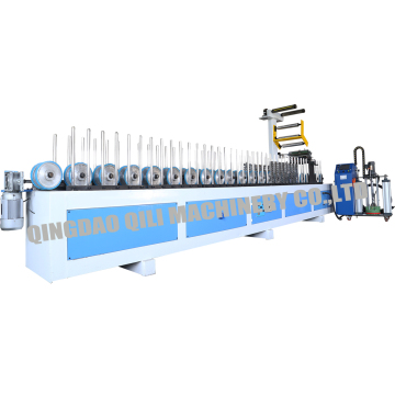 PVC Profile Wrapping Machine - Easy Operation 300mm Width for Wall Panel