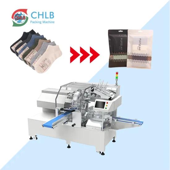 Automatic Horizontal Premade Bag Packaging Machine for Socks