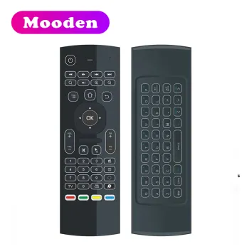 MX3 Air Mouse: 2.4G Wireless Backlit Voice Control Remote for PC/TV BOX