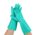 酸性アルカリオイルプルーフ化学耐性ゴム製の手袋Guantes de nitrilo