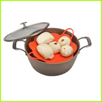 Heat Resistant BPA Free Silicone Steamer Basket