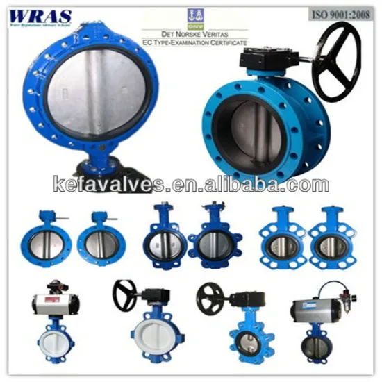 Butterfly Valve Manufacturer (double flanged/single flanged/U type/wafer type/lug type)   Supplier's Choice
