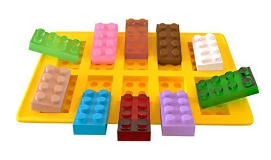 Multifunctional diamond shape silicone ice cube tray with high quality