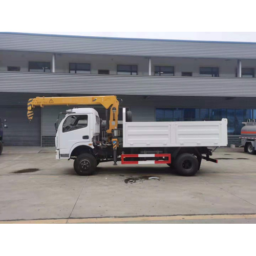 Dongfeng 140 hp camión de transporte de grúa diesel