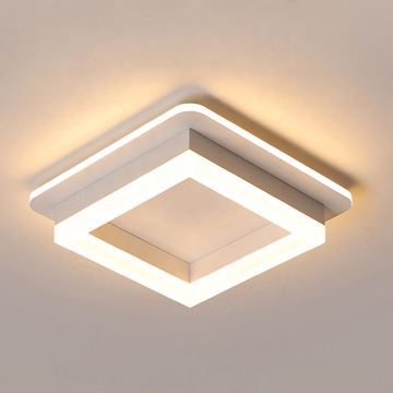 2022 Nowoczesne nordyckie oprawy oświetleniowe: Pop Square Acrylic LED Light do korytarza i dekoracji korytarza