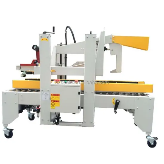 Economic Model FX-50D Biscuits Bread Carton Case Flaps Folding Sealer Packing Machine