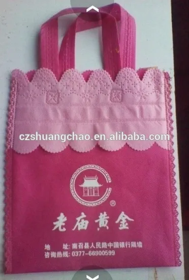 Threadless Ultrasonic lace Machine for non-woven bag