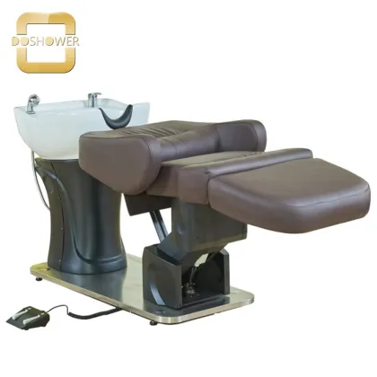 Chocolate Color Salon Spa Hair Washing Shampoo Chair