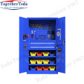 Large metal lockers with double doors tool cabinets